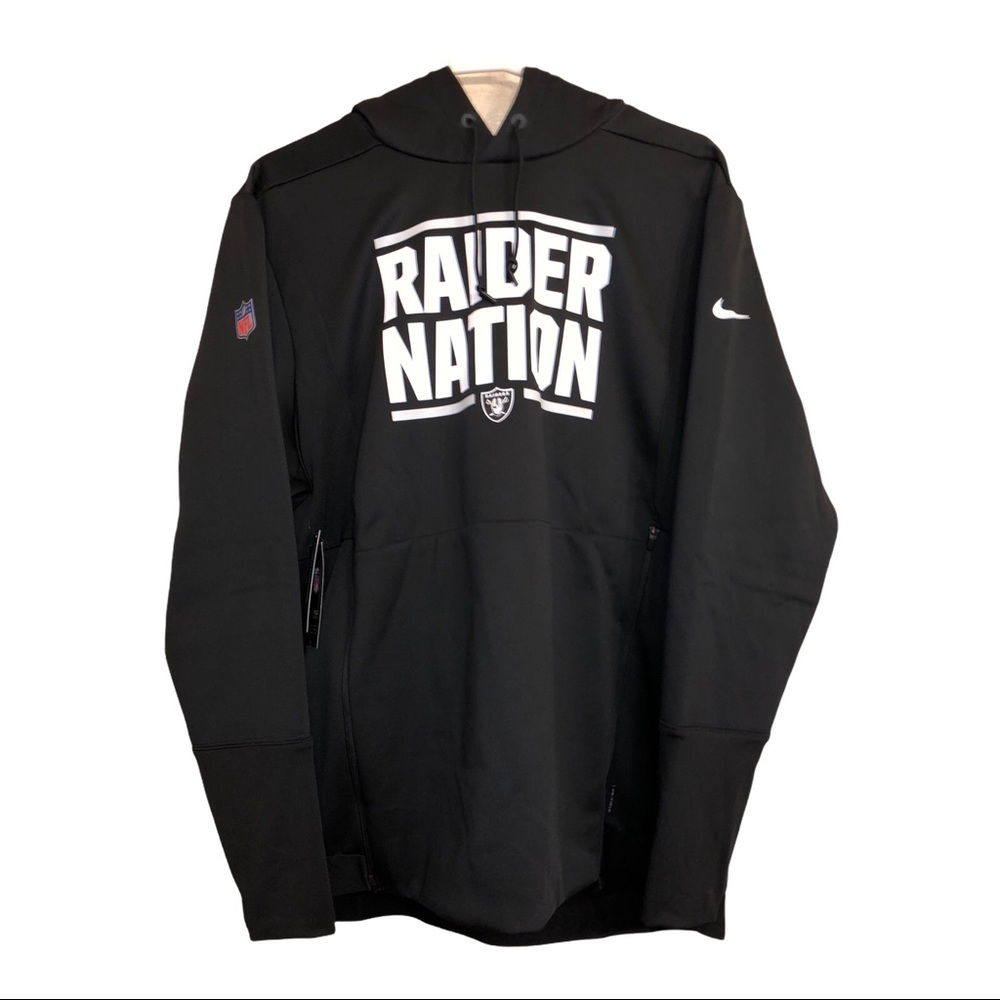 Nike Therma NFL Las Vegas Raider Nation Hoodie